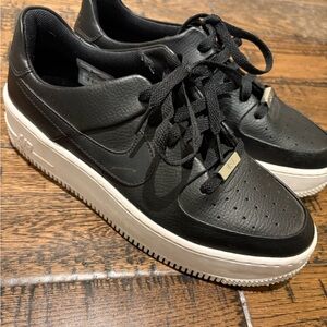 Nike Black and White Sneakers